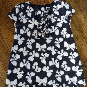 Janie and Jack Bows Forever shift dress 12-18m